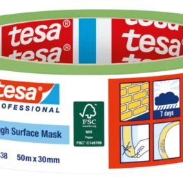 RUBAN MASQUAGE SURFACE STRUCTURE VERT 74338 50MX50MM - TESA - 74338-00004-00