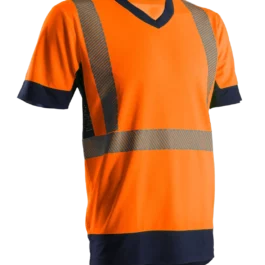 T-SHIRT KYRIO HI-VIZ ORANGE/MARINE XXL - 7KYROXXL - COVERGUARD