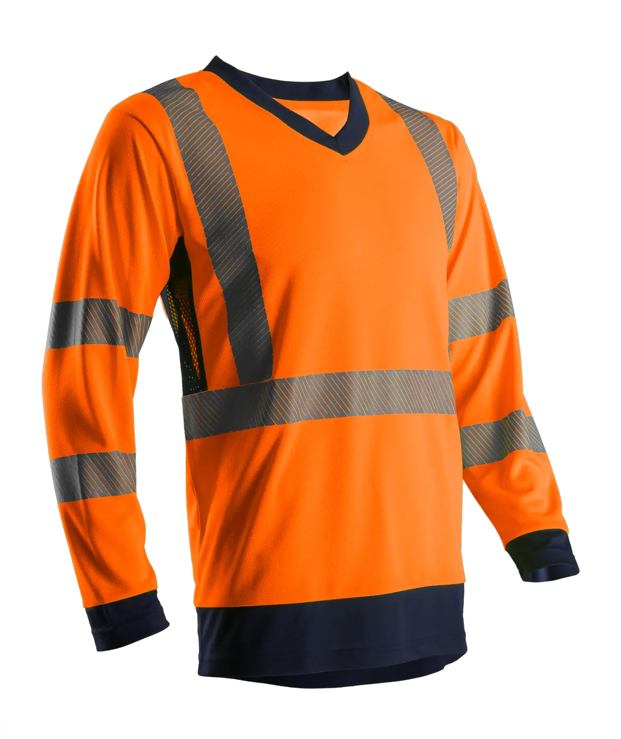 T-SHIRT SUNO HI-VIZ ORANGE/MARINE L - 7SUNOL - COVERGUARD 1 T-SHIRT SUNO HI-VIZ ORANGE/MARINE L - 7SUNOL - COVERGUARD