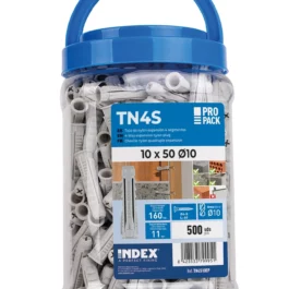 CHEVILLE NYLON QUADRUPLE EXP TOUT TYPE DE MATERIAUX 12 X 60 Ø12 (BTE 25) - TN4S12 - INDEX FIXING SYSTEMS