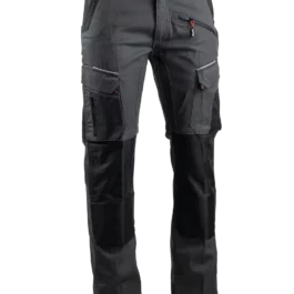PANTALON COSMOS GRIS NUIT/NOIR T42 - 1806-42 - LMA LEBEURRE