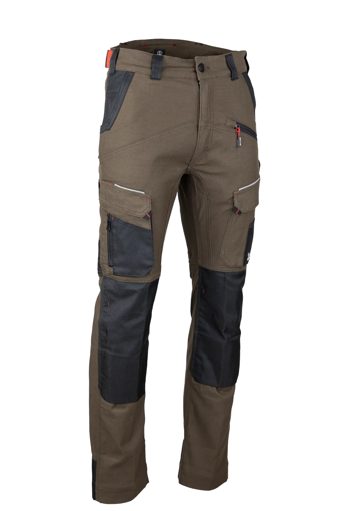 PANTALON SONIQUE MARRON/NOIR T50 - 1871-50 - LMA LEBEURRE 1 PANTALON SONIQUE MARRON/NOIR T50 - 1871-50 - LMA LEBEURRE