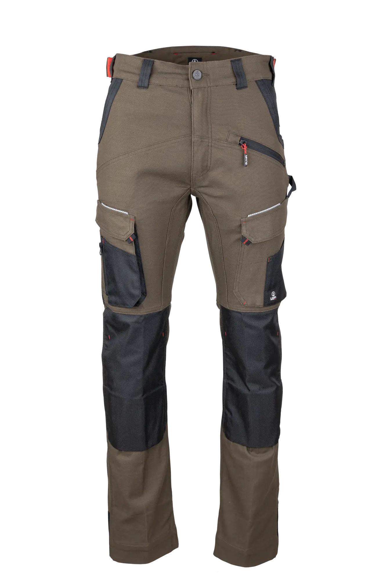 PANTALON SONIQUE MARRON/NOIR T54 - 1871-54 - LMA LEBEURRE 2 PANTALON SONIQUE MARRON/NOIR T54 - 1871-54 - LMA LEBEURRE – Image 2