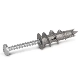 CHEVILLE MÉTALLSPID 3 POINTES + VIS TÊTE RONDE (BOITE DE 100) - R-DRA-02PLUS - RAWL