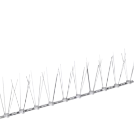 PICS ANTI-OISEAUX EN POLYCARBOINOX 500 X 100 MM (BTE 60) - DAKOTA - BOC15-1672