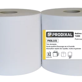 BOBINE OUATE ESSUYAGE INDUSTRIEL BLANCHE - PRODIXAL - PXBL101