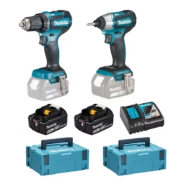 LOT DE 2 MACHINES 18V 5AH (DDF485 + DTD155) - LOT0200 - MAKITA