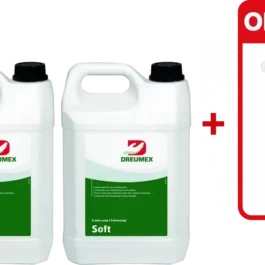 LOT DE 2 CREMES LAVANTE SOFT 5L + 1 POMPE OFFERTE - 90000001 - DREUMEX