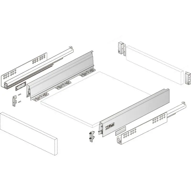 IA SET L260 H70 GRIS - 9 196 191 - HETTICH 2 IA SET L260 H70 GRIS - 9 196 191 - HETTICH – Image 2