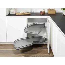 KIT LE MANS II GHE ANTHRACITE 600MM SANS AMORT - FA0341211371113 - KESSEBOHMER