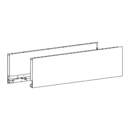 AVT YOU PROFIL 500MM H139MM BLANC DR. - 9 255 117 - HETTICH - Lot de 20