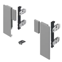 AVT YOU RACCORD PAROI H187MM ARGENT SET - 9 257 651 - HETTICH