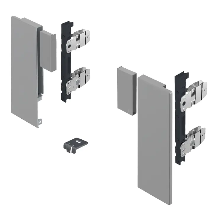 AVT YOU RACCORD PAROI H187MM ARGENT SET - 9 257 651 - HETTICH 1 AVT YOU RACCORD PAROI H187MM ARGENT SET - 9 257 651 - HETTICH