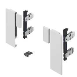 AVT YOU RACCORD PAROI H187MM BLANC SET - 9 257 652 - HETTICH