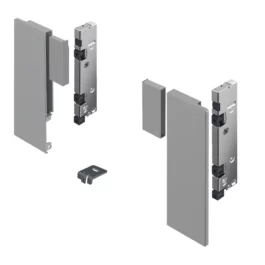 AVT YOU RACCORD PAROI H187MM ARGENT SET - 9 257 657 - HETTICH