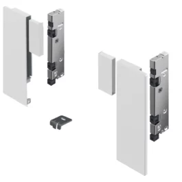 AVT YOU RACCORD PAROI H187MM BLANC SET - 9 257 658 - HETTICH