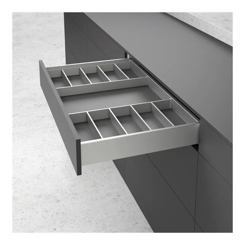 ORGATRAY 630 270X450MM ANTHRACITE - 9 278 318 - HETTICH 1 ORGATRAY 630 270X450MM ANTHRACITE - 9 278 318 - HETTICH