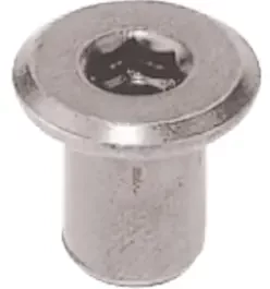 VIS D'ARRET PLATE M6 D.9X12MM 6PANS AC.LAITONNE - 02422.12.05 - ITALIANA FERRAMENTA