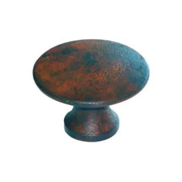 BOUTON LENTILLE FER D.34 HT22 ROUILLE CIRE - 098055 - DUBOIS