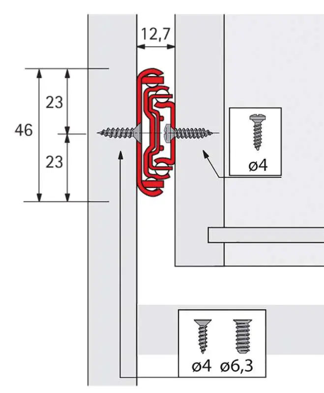 KA 5632/250 LM 12,7 45KG - 0 073 276 - HETTICH 2 KA 5632/250 LM 12,7 45KG - 0 073 276 - HETTICH – Image 2