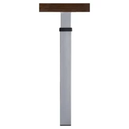 PIED TELESCOPIQUE CARRE CHROME HT.900 A 1100 - MANART - 265R.3.900.1CROM