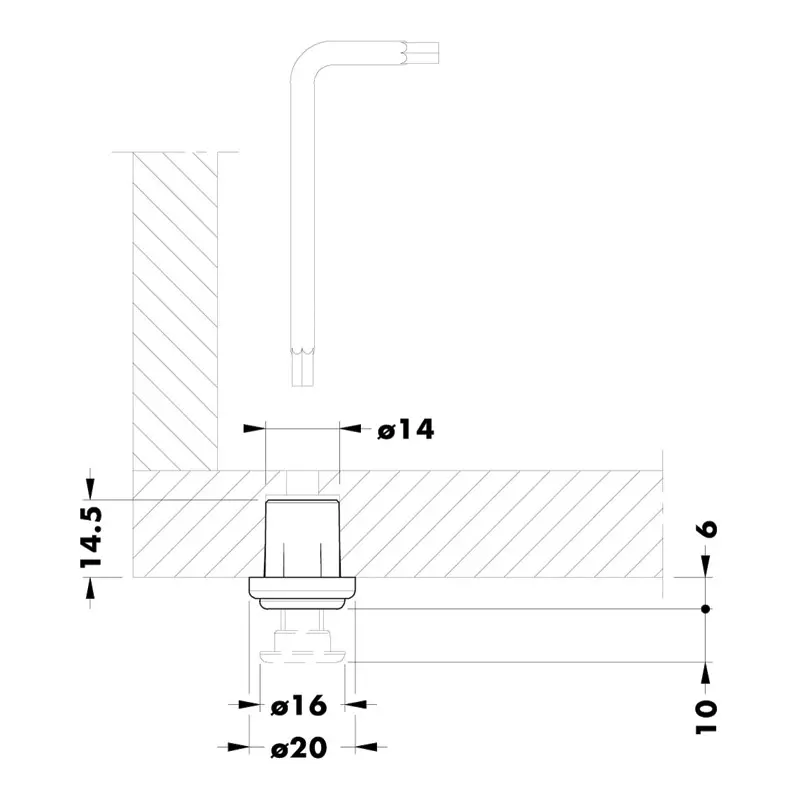 VERIN COMPENSATEUR DE NIVEAU - 30414P200A2 - CAMAR 2 VERIN COMPENSATEUR DE NIVEAU - 30414P200A2 - CAMAR – Image 2
