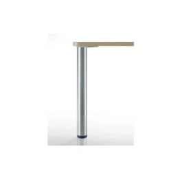 PIED 620 CHROME D.80 H.7 00 VERIN+PLATINE - CAMAR - 62070C204RN