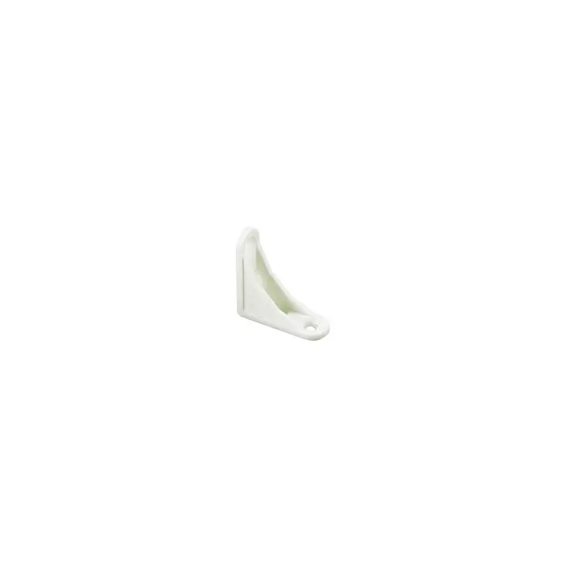 EQUERRE PLASTIQUE BLANC 40X40X16 4 TROUS - STBP193 - ITAR - Lot de 2 1 EQUERRE PLASTIQUE BLANC 40X40X16 4 TROUS - STBP193 - ITAR - Lot de 2
