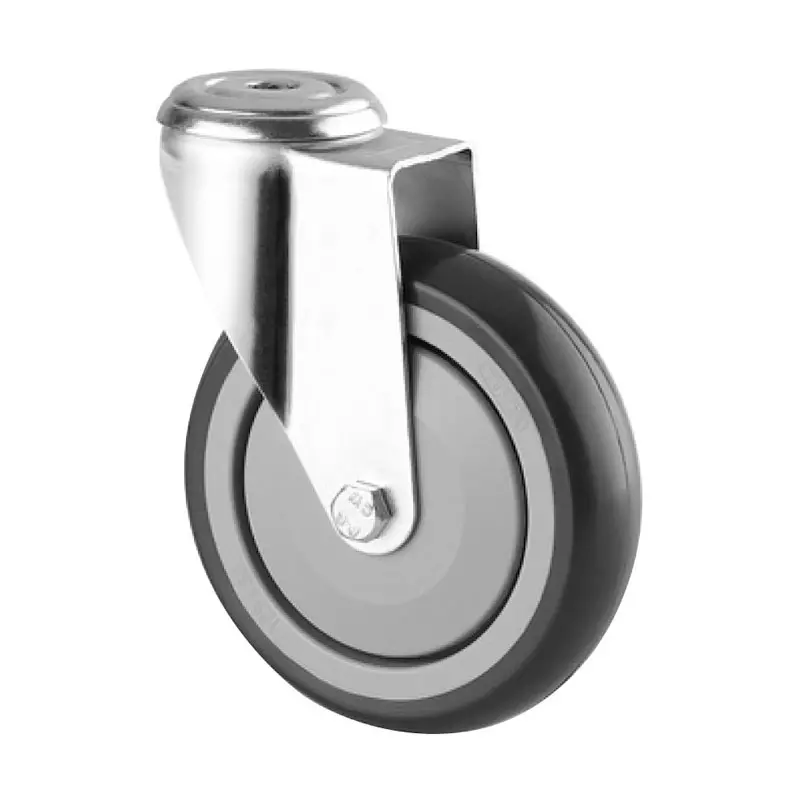 ROULETTE PIVOTANTE D.100 S.BLOCAGE HT.135 PLATIN - 96128400 - TENTE 1 ROULETTE PIVOTANTE D.100 S.BLOCAGE HT.135 PLATIN - 96128400 - TENTE