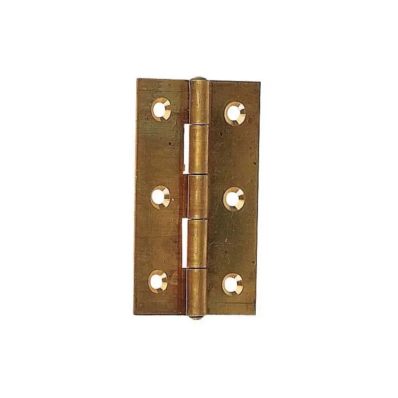 CHARNIERE LAITON POLI 80 X40 BROCHE INOX - KL206P80/40 - ITAR 1 CHARNIERE LAITON POLI 80 X40 BROCHE INOX - KL206P80/40 - ITAR