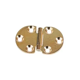 CHARNIERE LAME RONDE 30X 47 LAITON SATINE - FA1841163115863 - ITAR