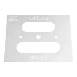 PLAQUE D INSERTION P/CHARNIERE NEO-S5 ALU - ARGENTA - 70000215