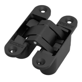 CHARNIERE INVISIBL SMALL REG 3D NOIR MAT9005 D/G - 70000226 - GENERIQUE - Lot de 6