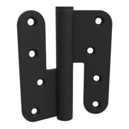 PAUMELLE INOX 100X86A GAUCHE NOIR MAT9005 - ARGENTA - 31008620