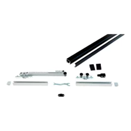 KIT RAIL COULISS CUBE ALU 40KG NOIR AV/1 AMORT - FA2021811115113 - ARGENTA