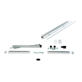 KIT RAIL COULISS CUBE ALU 40KG GRIS ANO AV/AMORT - AG0.330.200.20 - ARGENTA