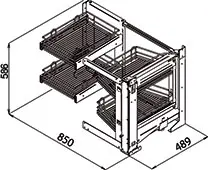 SMART CORNER DROIT CORB ANTHRACITE - 8018359072489 - VIBO – Image 2