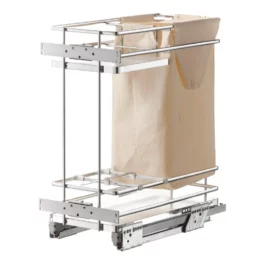 PANIER PAIN BOUTEILLE M 400 BLANC FIL PLAT CHR - 8018359051408 - VIBO