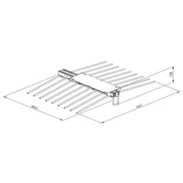 PORTE PANTALONS COULISSANT DOUBLE - 8018359808132 - VIBO