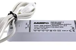 ALIMENTATION 12V 30W PRISE AMP - FA2430012114111 - VOKIL