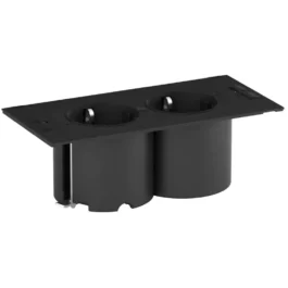 MULTIPRISE ENCASTRABLE 2 PRISES DUE - 929002 - BACHMANN