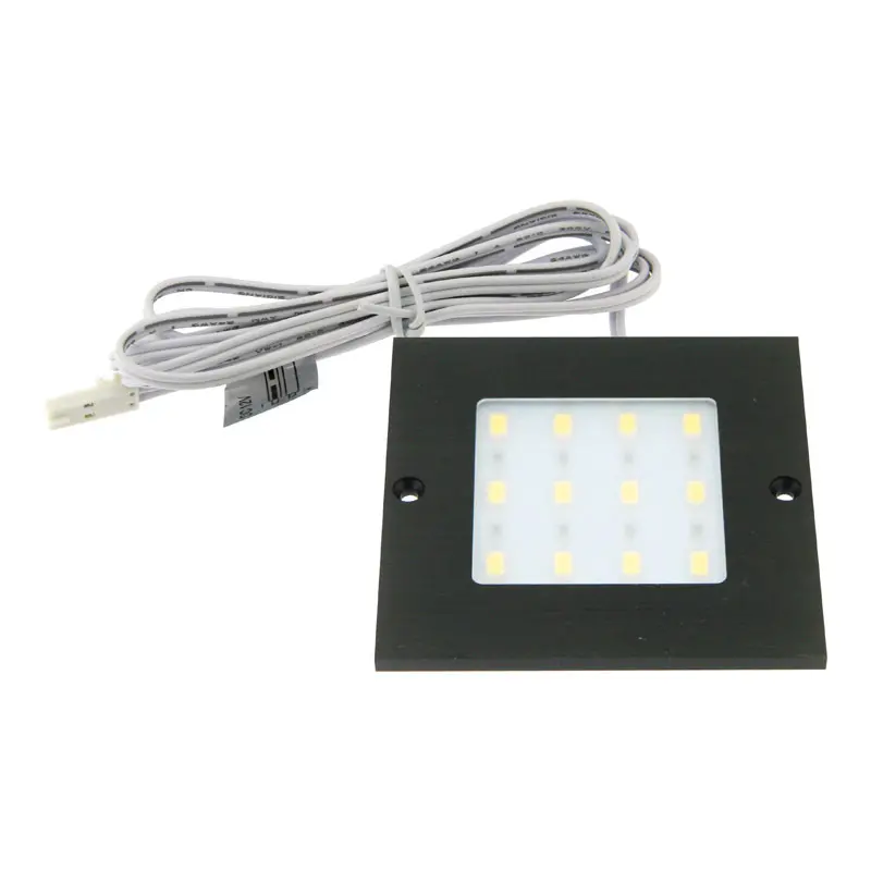 SPOT LED CARRE 80X80 3000K NOIR - FA2432719114113 - ITAR 1 SPOT LED CARRE 80X80 3000K NOIR - FA2432719114113 - ITAR
