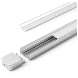 PROFIL CHANNELLINE G1 3000MM ALU DIFF.OPAQUE - 55 875 02 - HALEMEIER