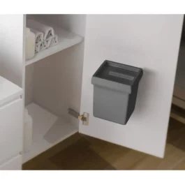 POUBELLE 5L BLANC FIXATI ON SUR PORTE - 6ONB1ATANPABA - GOLLINUCCI