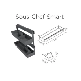 COULISSANT SOUS-CHEF SMART - 6SCG4SMART1PZ - GOLLINUCCI
