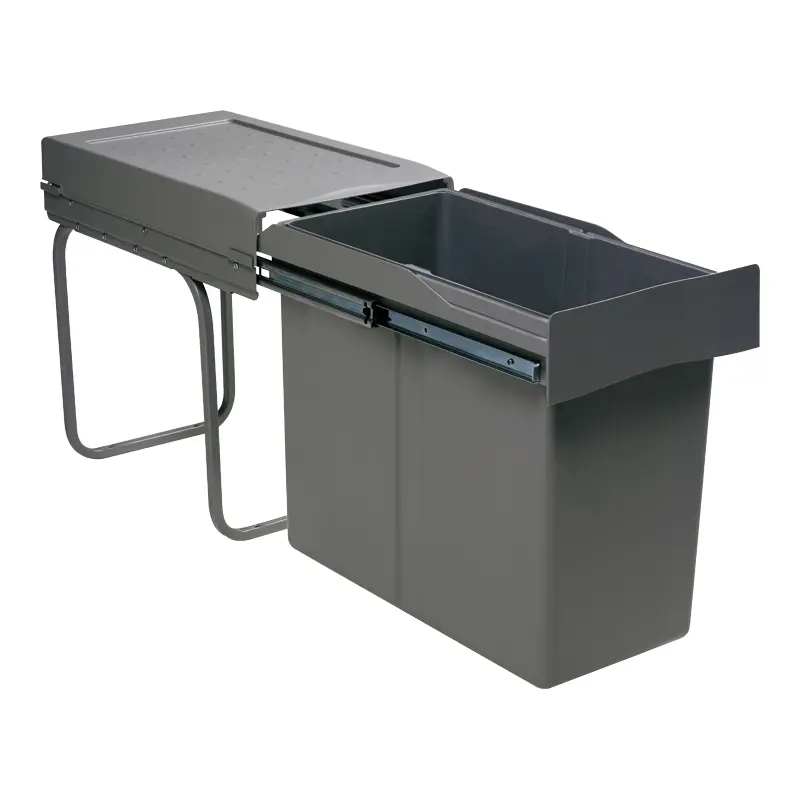 POUBELLE COULISANTE 30L 1 SEAU - 6224G41PZ - GOLLINUCCI 1 POUBELLE COULISANTE 30L 1 SEAU - 6224G41PZ - GOLLINUCCI