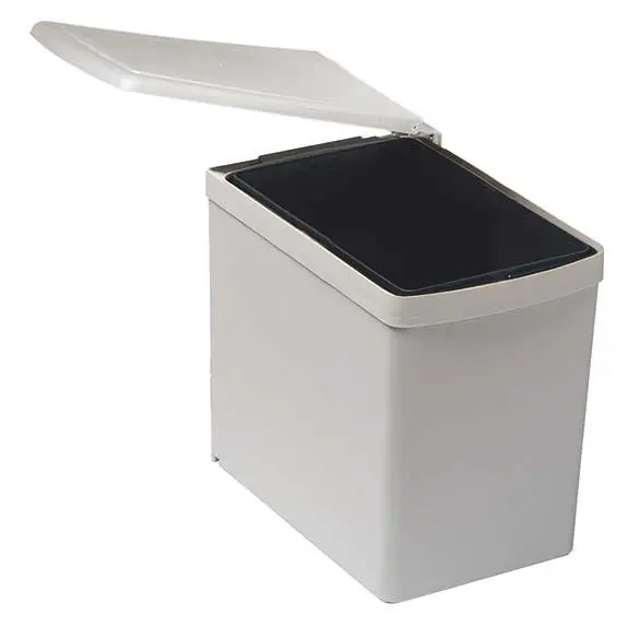 POUBELLE PIVOTANTE A OUVERTURE AUTOMATIQUE 16L - 6201GC1PZ - GOLLINUCCI 1 POUBELLE PIVOTANTE A OUVERTURE AUTOMATIQUE 16L - 6201GC1PZ - GOLLINUCCI