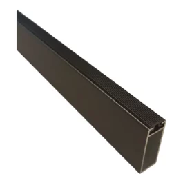 TUBE PENDERIE RECT ALU LG.2000MM TITANIUM - 122157 - ITAR