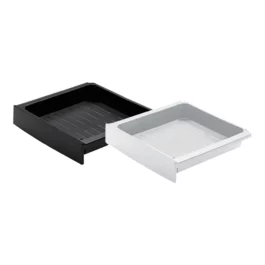 KIT SMARTRAY HT.40 NOIR AVEC COULISSE QUADRO - FA3372111115113 - HETTICH