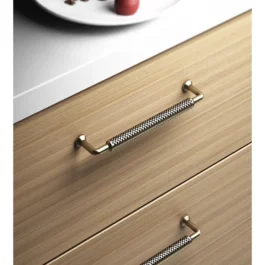 POIGNEE ZAMAC EA 160MM VIEUX LAITON - 851.160.03 - SC HERRAJES